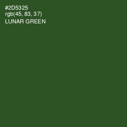 #2D5325 - Lunar Green Color Image