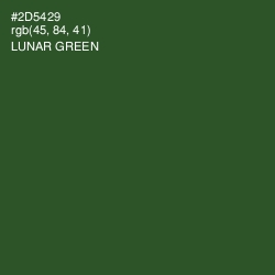 #2D5429 - Lunar Green Color Image