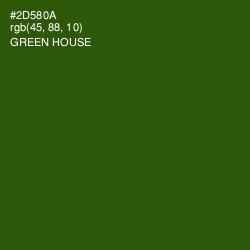 #2D580A - Green House Color Image