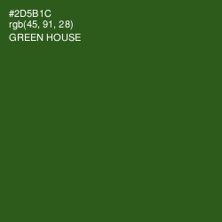 #2D5B1C - Green House Color Image