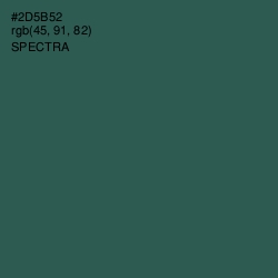 #2D5B52 - Spectra Color Image