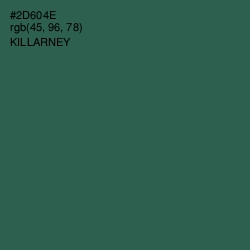 #2D604E - Killarney Color Image