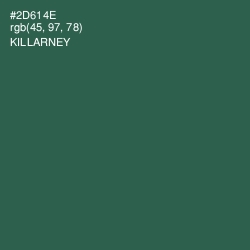 #2D614E - Killarney Color Image