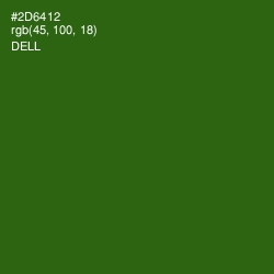 #2D6412 - Dell Color Image