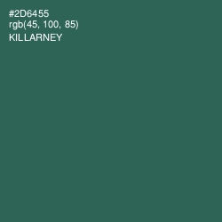 #2D6455 - Killarney Color Image