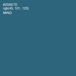 #2D657D - Ming Color Image