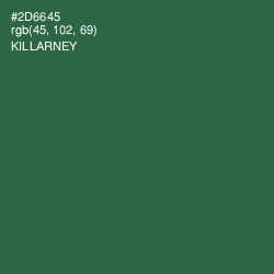 #2D6645 - Killarney Color Image