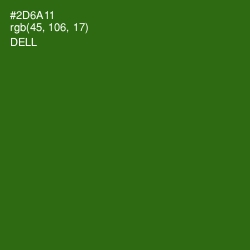 #2D6A11 - Dell Color Image
