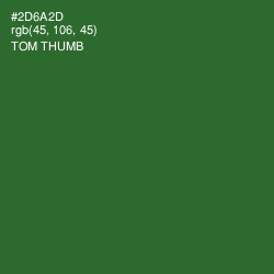 #2D6A2D - Tom Thumb Color Image