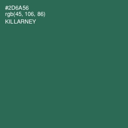 #2D6A56 - Killarney Color Image