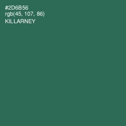 #2D6B56 - Killarney Color Image