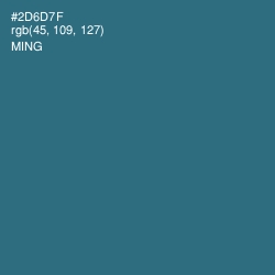 #2D6D7F - Ming Color Image