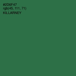 #2D6F47 - Killarney Color Image