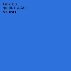 #2D71DD - Mariner Color Image