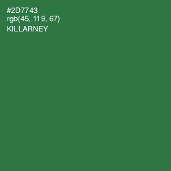 #2D7743 - Killarney Color Image