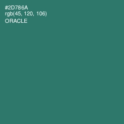 #2D786A - Oracle Color Image