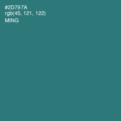 #2D797A - Ming Color Image