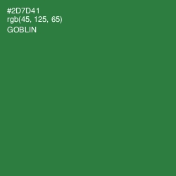 #2D7D41 - Goblin Color Image