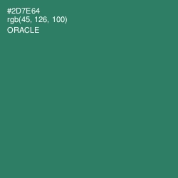 #2D7E64 - Oracle Color Image