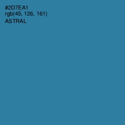 #2D7EA1 - Astral Color Image