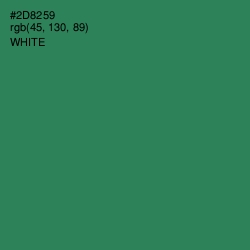 #2D8259 - Sea Green Color Image