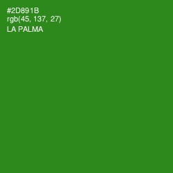 #2D891B - La Palma Color Image