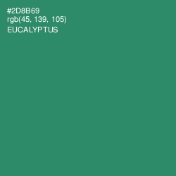 #2D8B69 - Eucalyptus Color Image