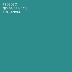 #2D8D8C - Lochinvar Color Image