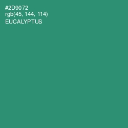 #2D9072 - Eucalyptus Color Image