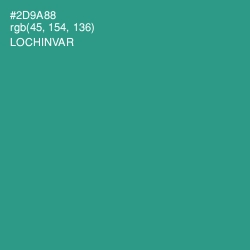 #2D9A88 - Lochinvar Color Image