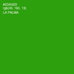 #2DA00D - La Palma Color Image