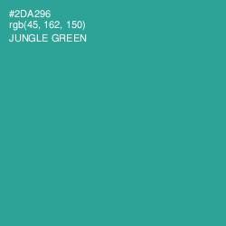 #2DA296 - Jungle Green Color Image
