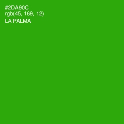 #2DA90C - La Palma Color Image