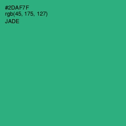 #2DAF7F - Jade Color Image