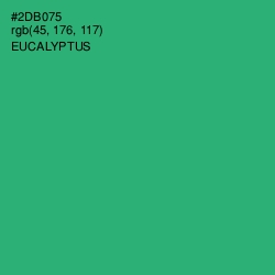 #2DB075 - Eucalyptus Color Image
