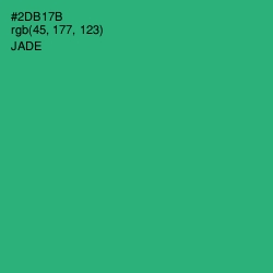 #2DB17B - Jade Color Image