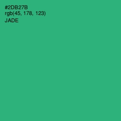#2DB27B - Jade Color Image