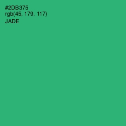 #2DB375 - Jade Color Image