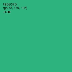 #2DB37D - Jade Color Image