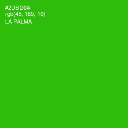 #2DBD0A - La Palma Color Image