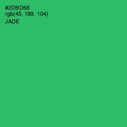 #2DBD68 - Jade Color Image