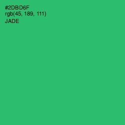 #2DBD6F - Jade Color Image