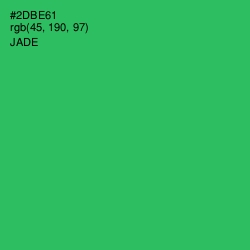 #2DBE61 - Jade Color Image