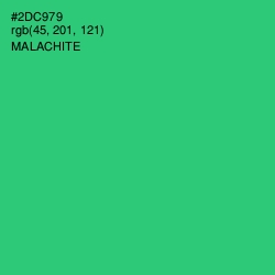 #2DC979 - Malachite Color Image