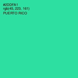 #2DDFA1 - Puerto Rico Color Image