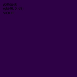 #2E0045 - Violet Color Image