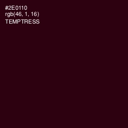 #2E0110 - Temptress Color Image