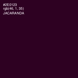 #2E0123 - Jacaranda Color Image