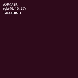 #2E0A1B - Tamarind Color Image