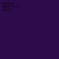 #2E0C4B - Violet Color Image